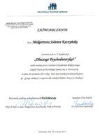 Certyfikat Dlaczego Psychodietetyka Magorzata Jolanta Kaczynska 1 scaled 1